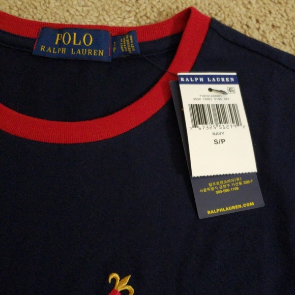 Polo Ralph Lauren Cross Flag T-Shirt - Picture 3 of 4